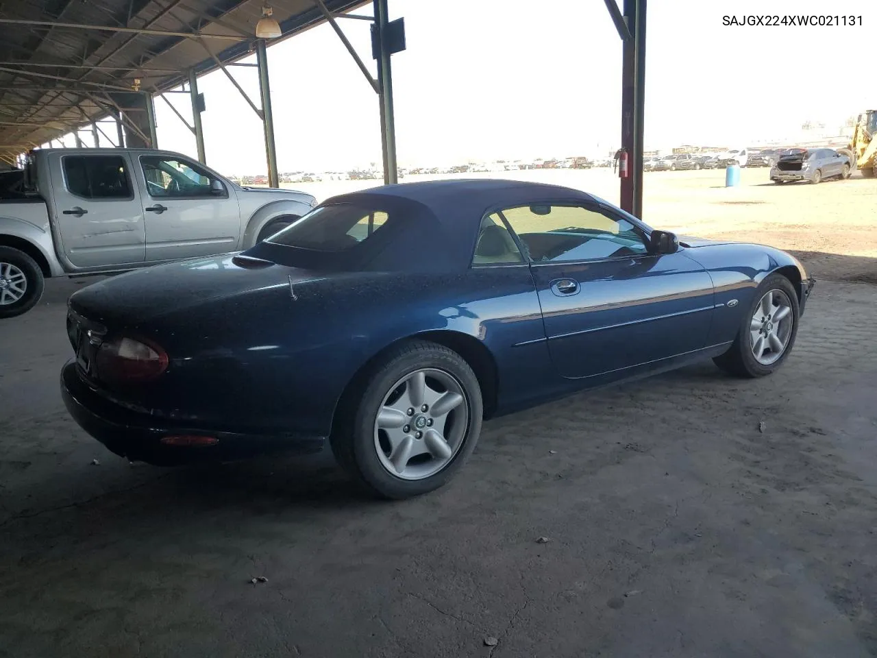 1998 Jaguar Xk8 VIN: SAJGX224XWC021131 Lot: 76667854