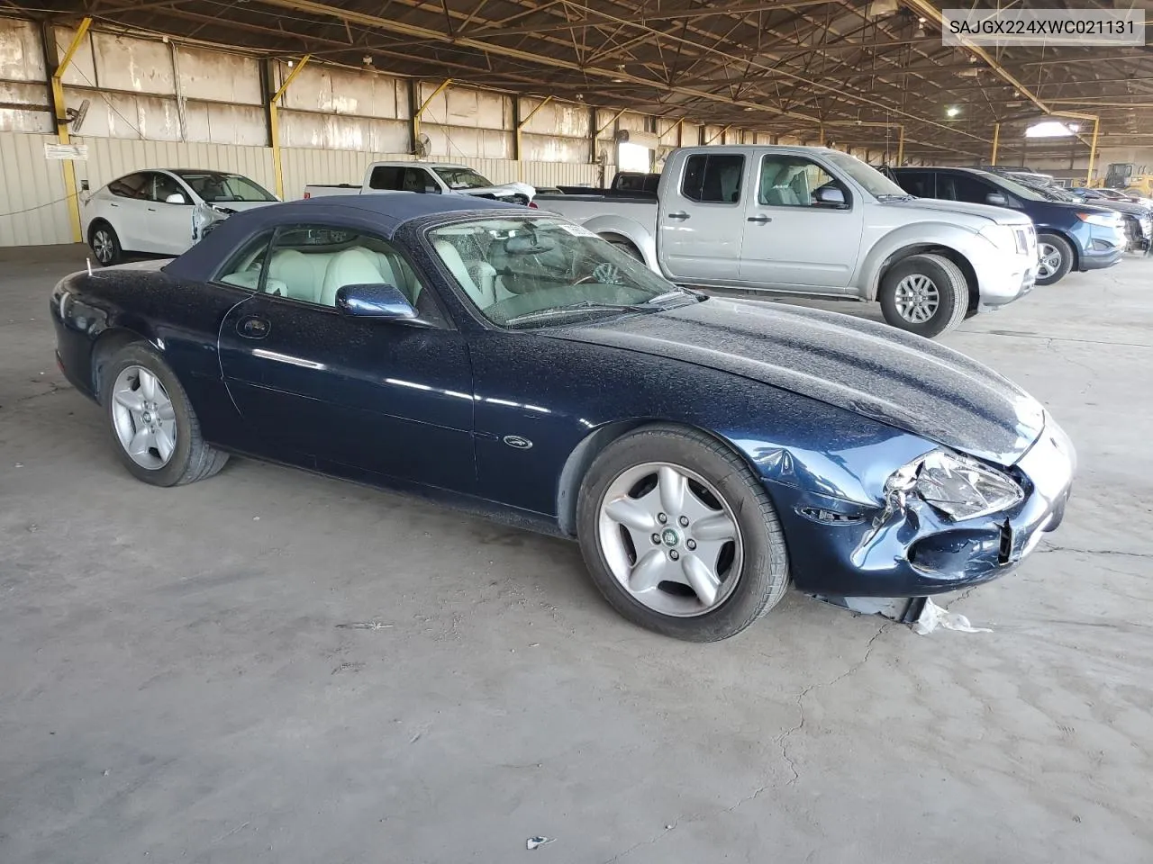 1998 Jaguar Xk8 VIN: SAJGX224XWC021131 Lot: 76667854