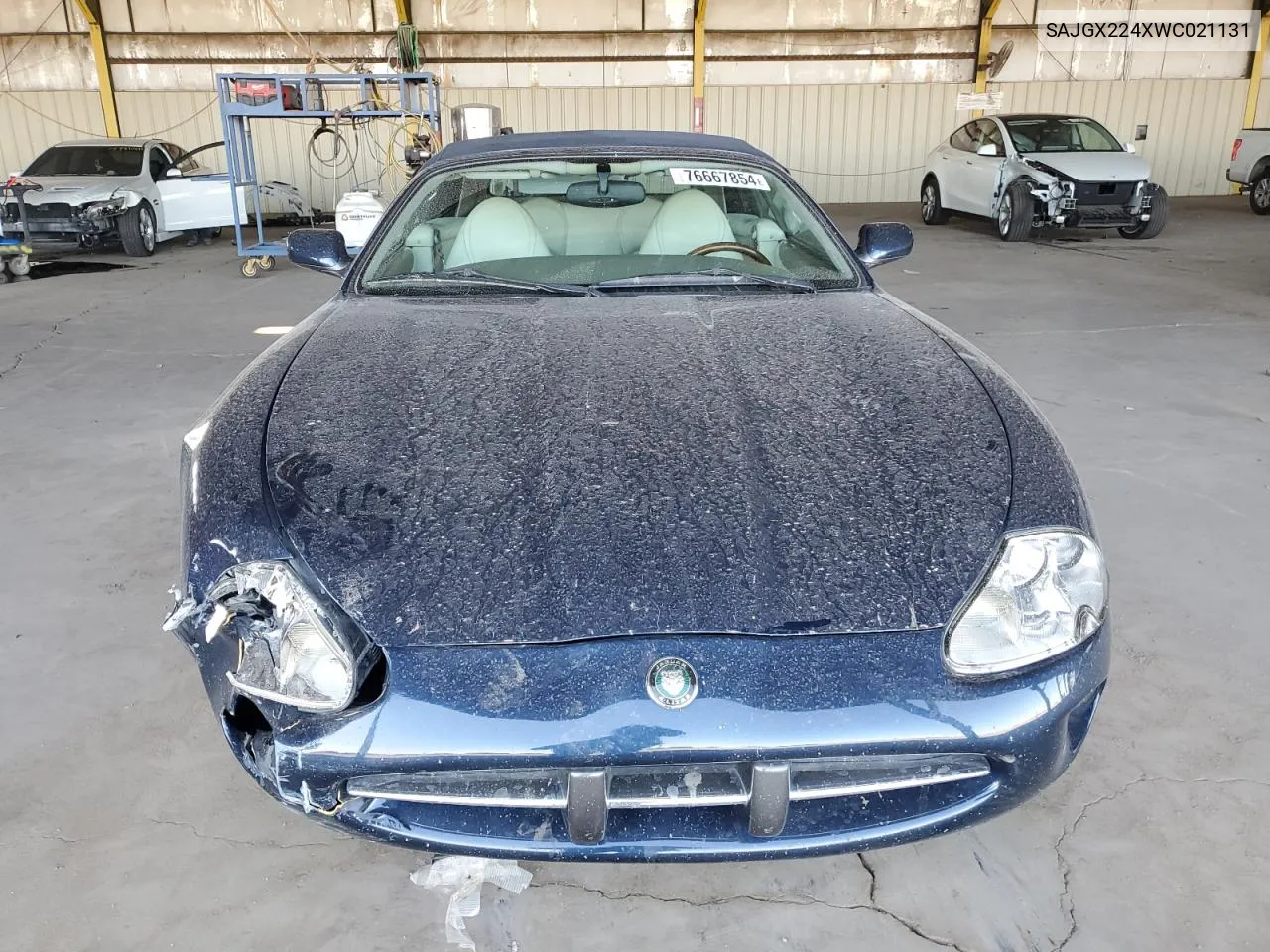 1998 Jaguar Xk8 VIN: SAJGX224XWC021131 Lot: 76667854