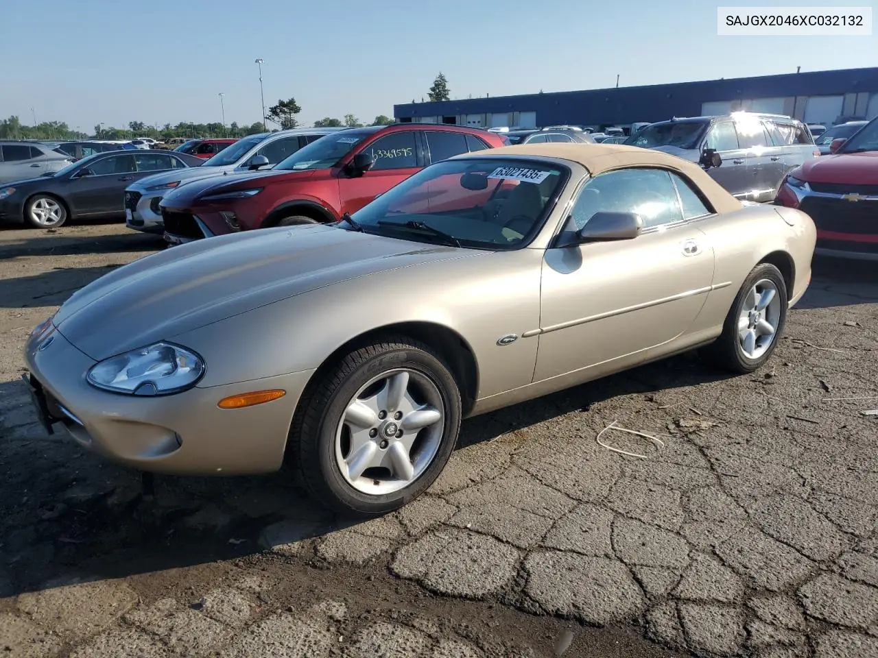 1999 Jaguar Xk8 VIN: SAJGX2046XC032132 Lot: 63021435