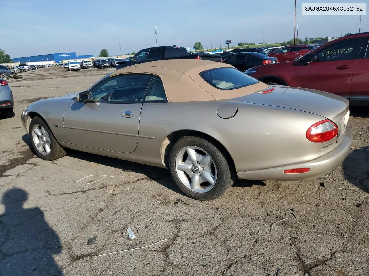 1999 Jaguar Xk8 VIN: SAJGX2046XC032132 Lot: 63021435