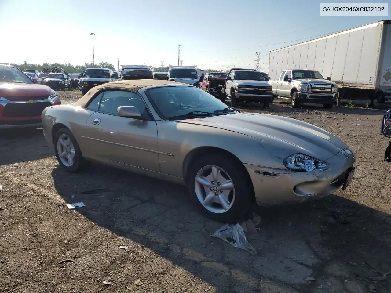 1999 Jaguar Xk8 VIN: SAJGX2046XC032132 Lot: 63021435