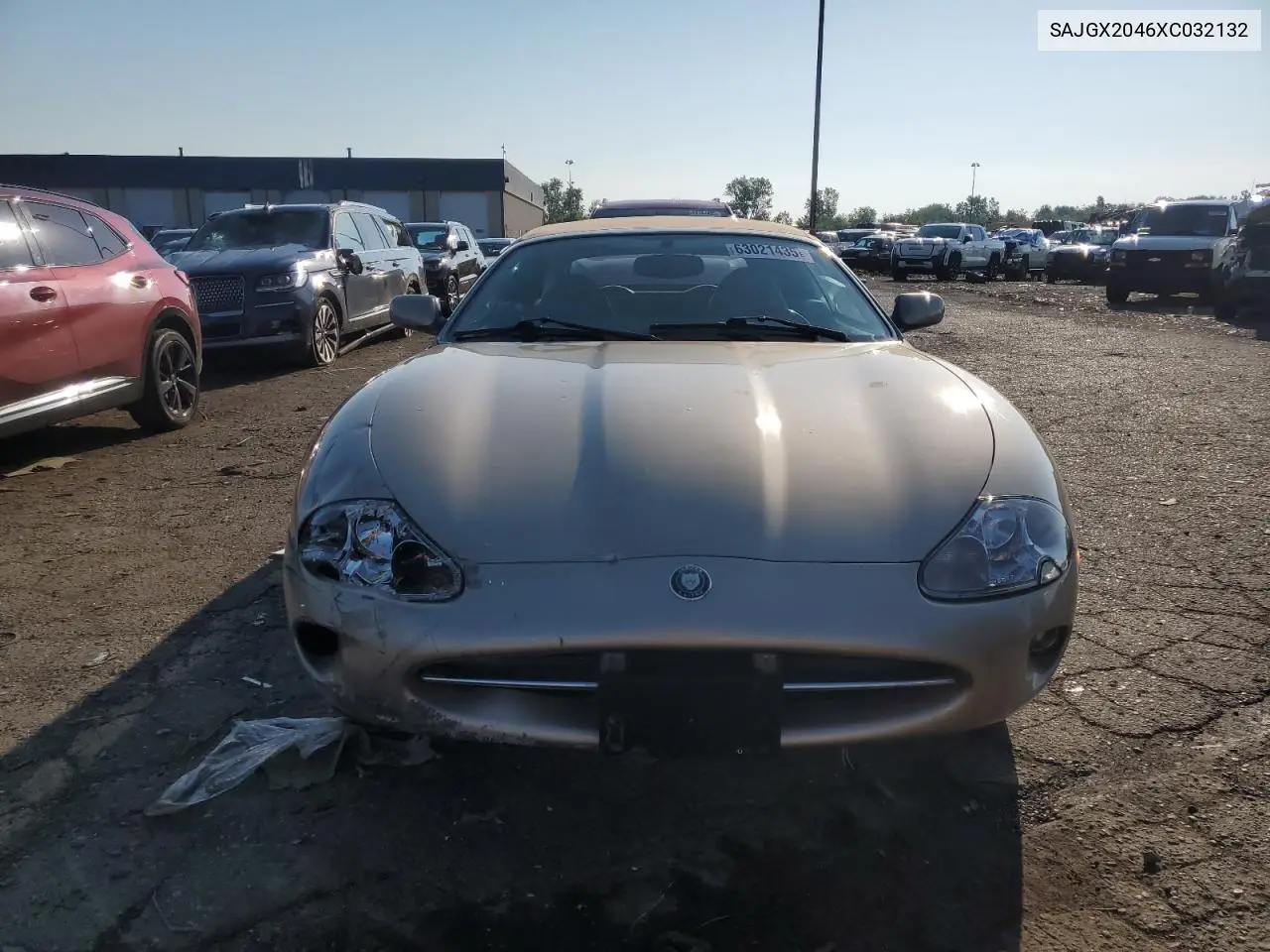 1999 Jaguar Xk8 VIN: SAJGX2046XC032132 Lot: 63021435