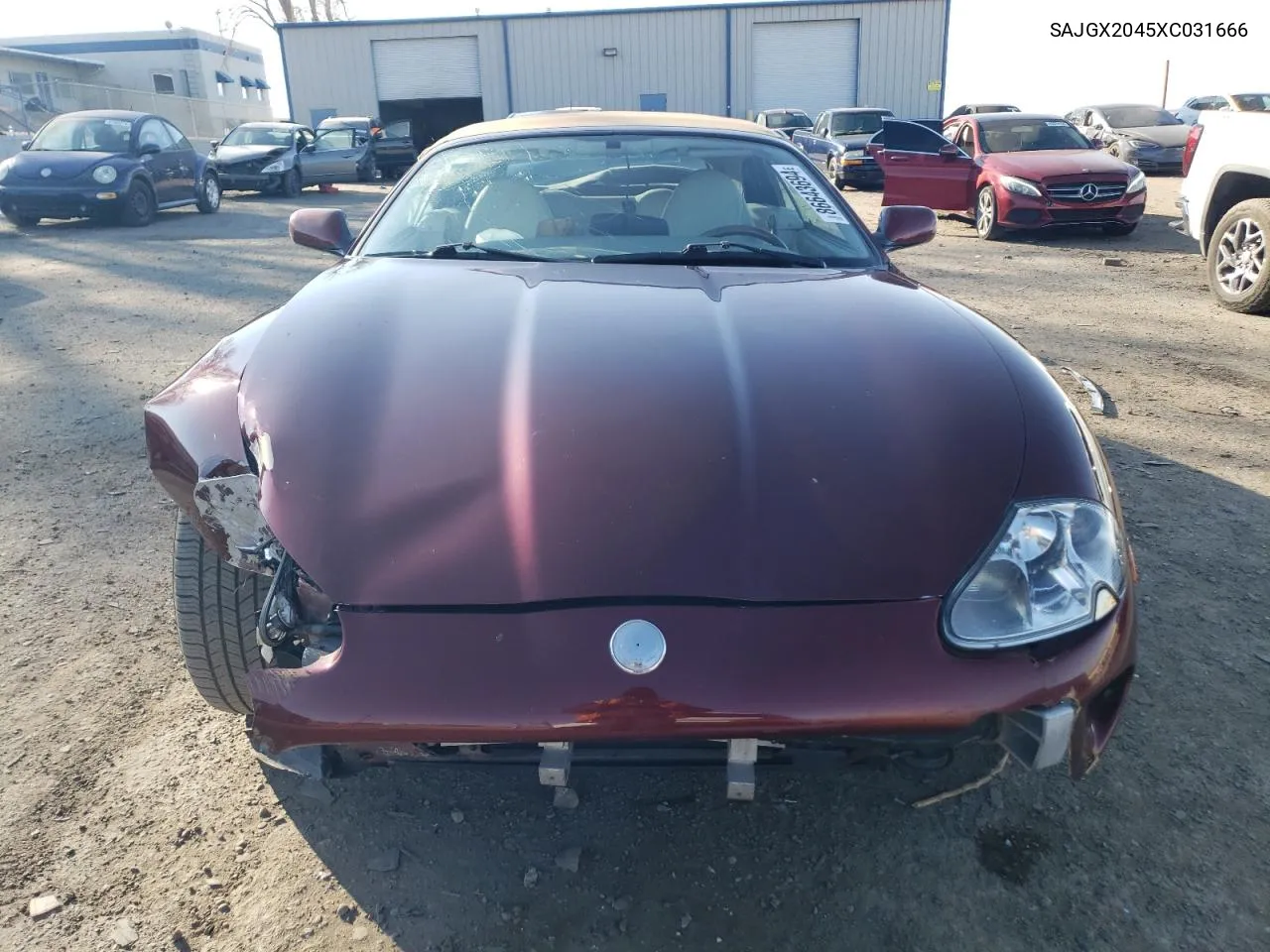 1999 Jaguar Xk8 VIN: SAJGX2045XC031666 Lot: 86643694
