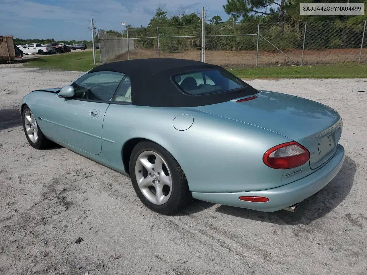 2000 Jaguar Xk8 VIN: SAJJA42C9YNA04499 Lot: 66028325