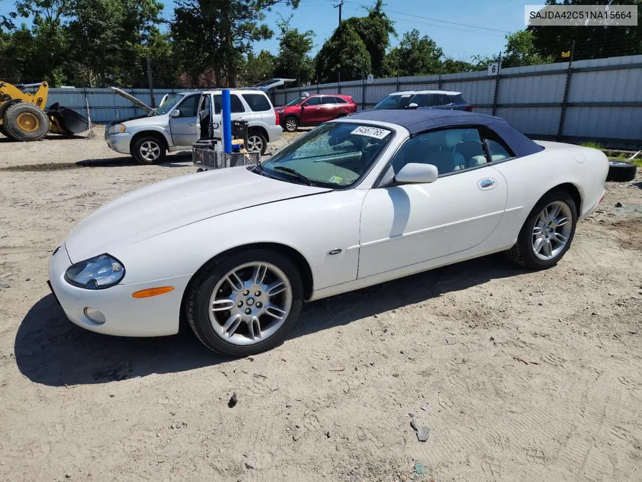 2001 Jaguar Xk8 VIN: SAJDA42C51NA15664 Lot: 64567765