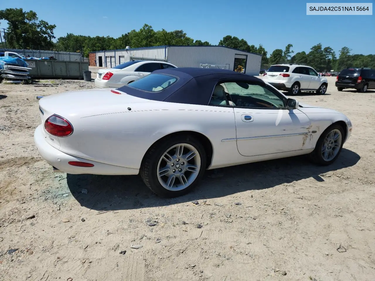 2001 Jaguar Xk8 VIN: SAJDA42C51NA15664 Lot: 64567765