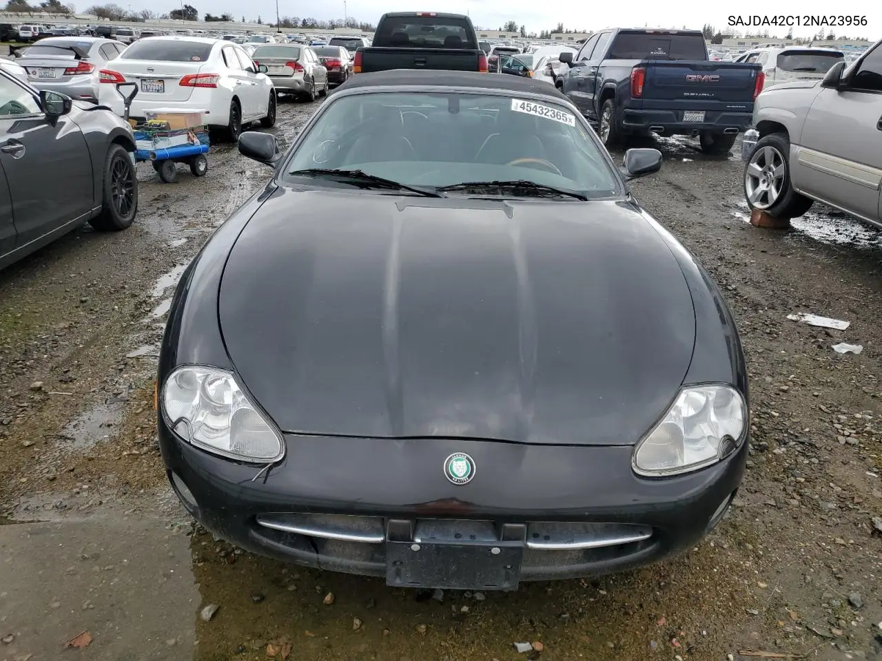 2002 Jaguar Xk8 VIN: SAJDA42C12NA23956 Lot: 45432365