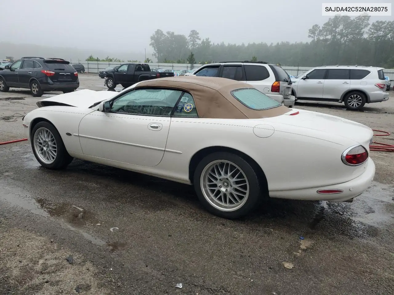 2002 Jaguar Xk8 VIN: SAJDA42C52NA28075 Lot: 58368965