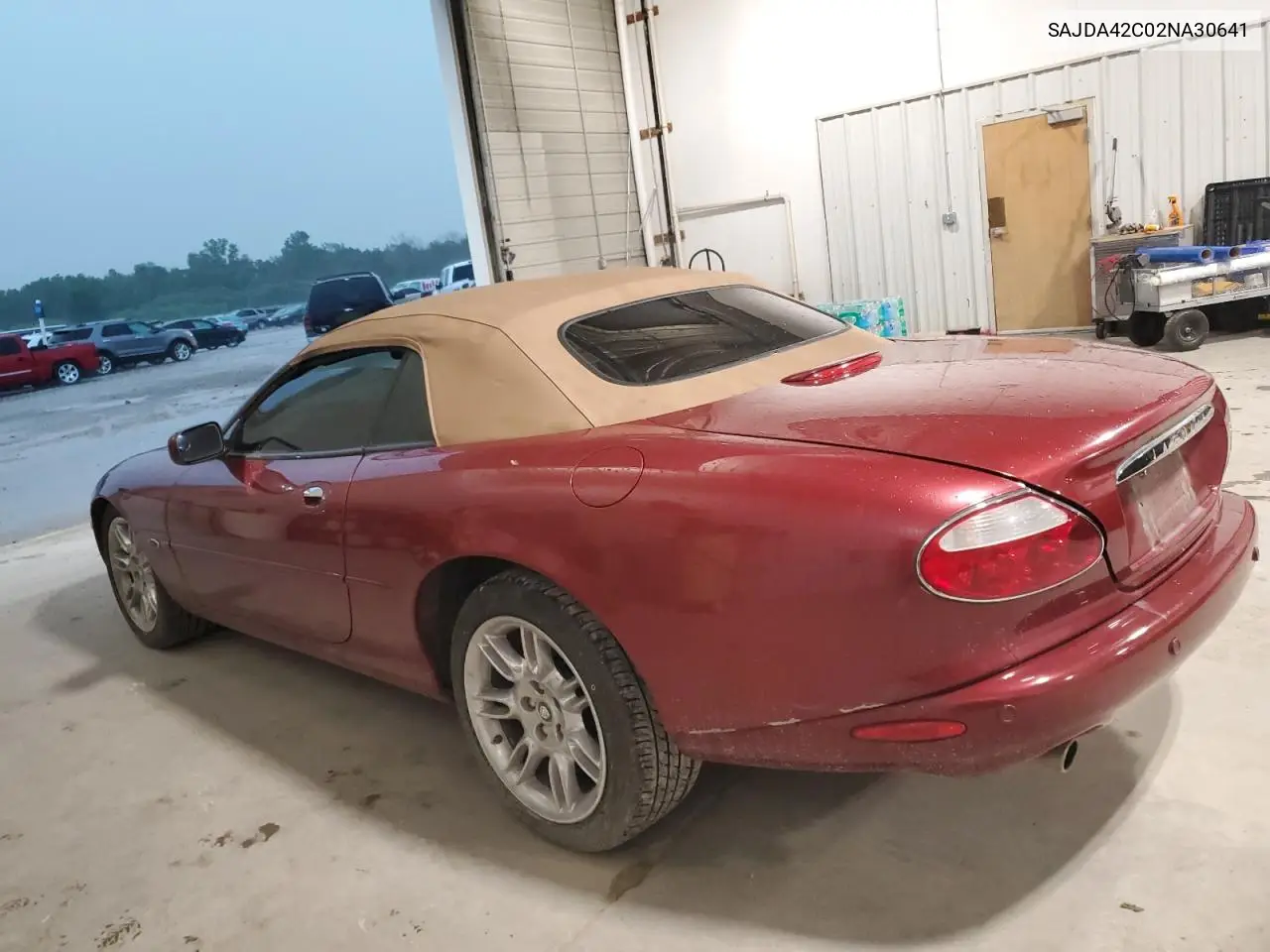2002 Jaguar Xk8 VIN: SAJDA42C02NA30641 Lot: 61818755