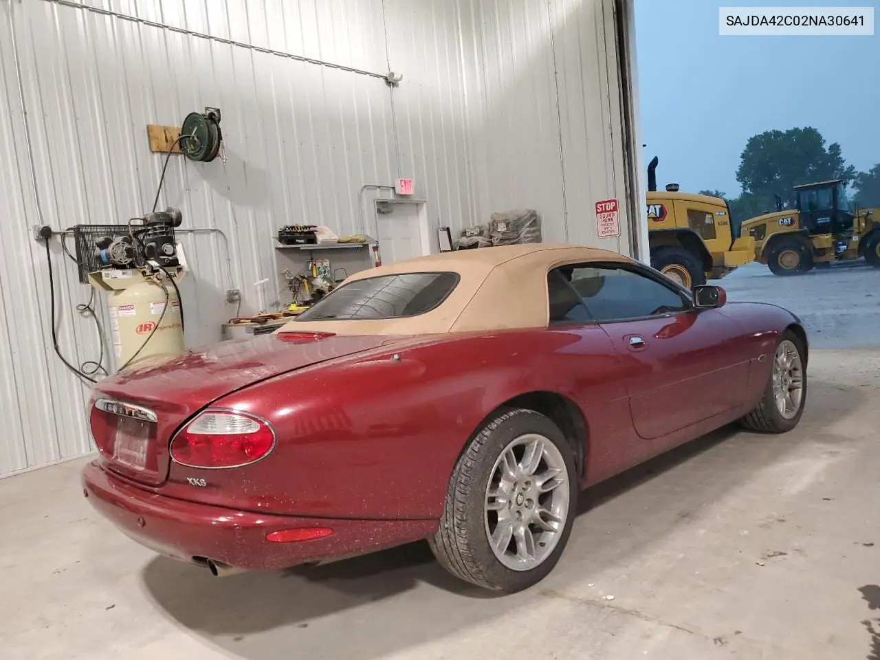 2002 Jaguar Xk8 VIN: SAJDA42C02NA30641 Lot: 61818755