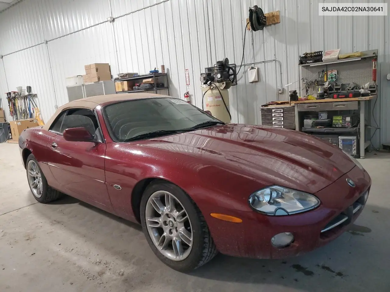 2002 Jaguar Xk8 VIN: SAJDA42C02NA30641 Lot: 61818755