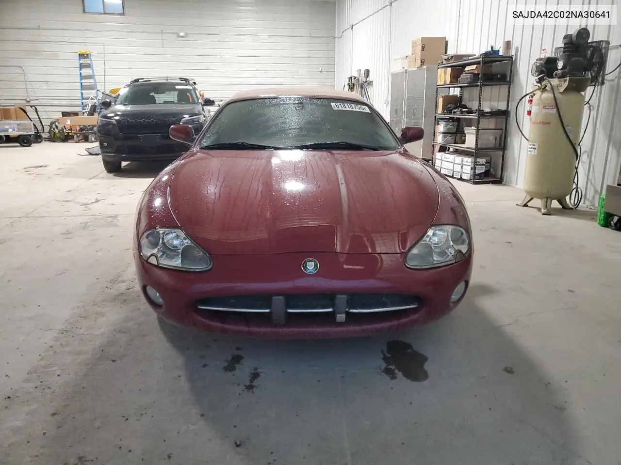 2002 Jaguar Xk8 VIN: SAJDA42C02NA30641 Lot: 61818755