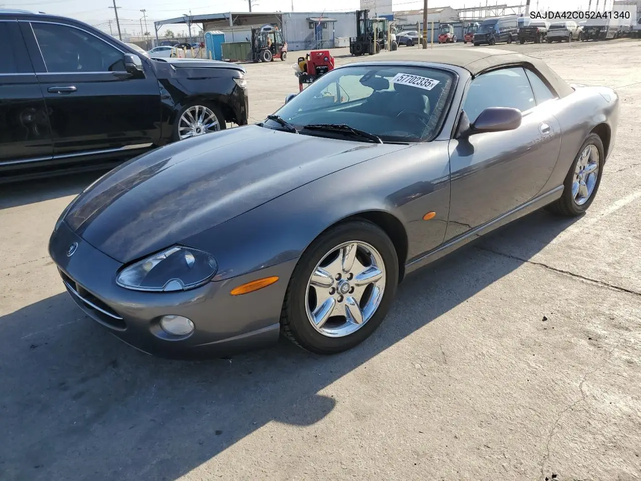 2005 Jaguar Xk8 VIN: SAJDA42C052A41340 Lot: 57702335