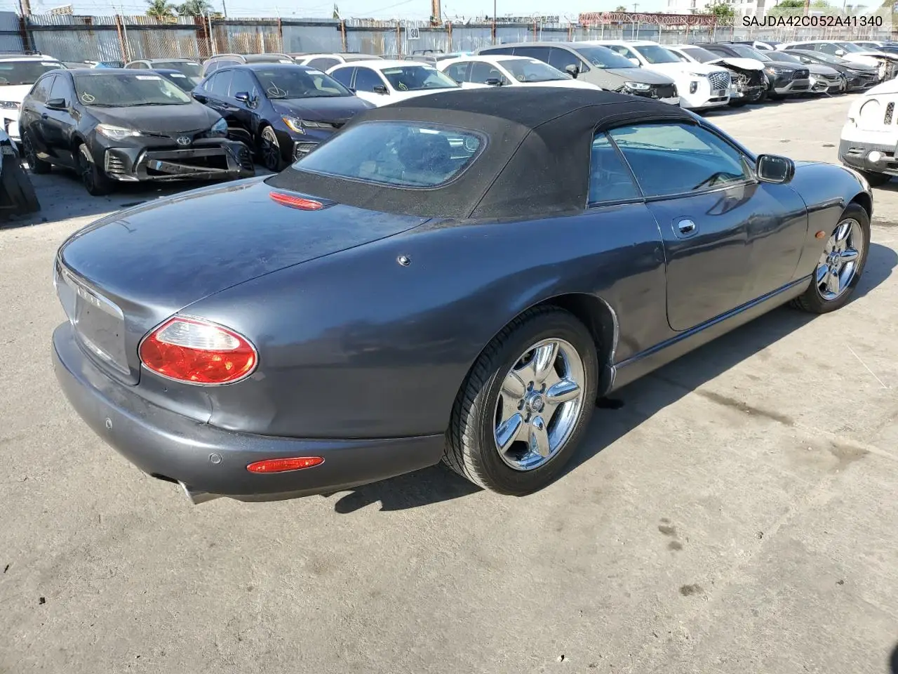 2005 Jaguar Xk8 VIN: SAJDA42C052A41340 Lot: 57702335