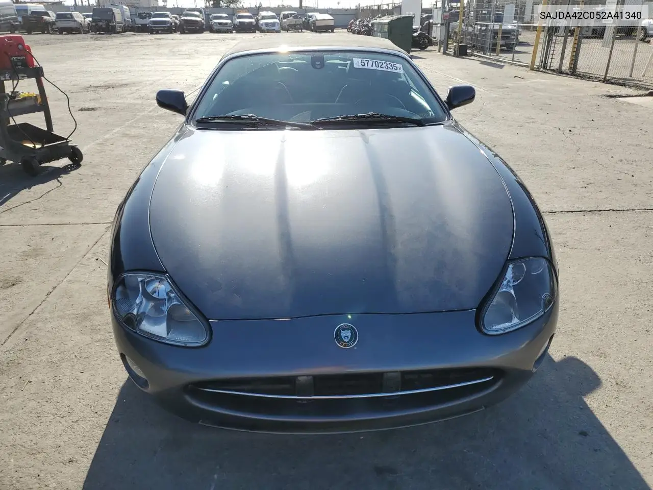 2005 Jaguar Xk8 VIN: SAJDA42C052A41340 Lot: 57702335