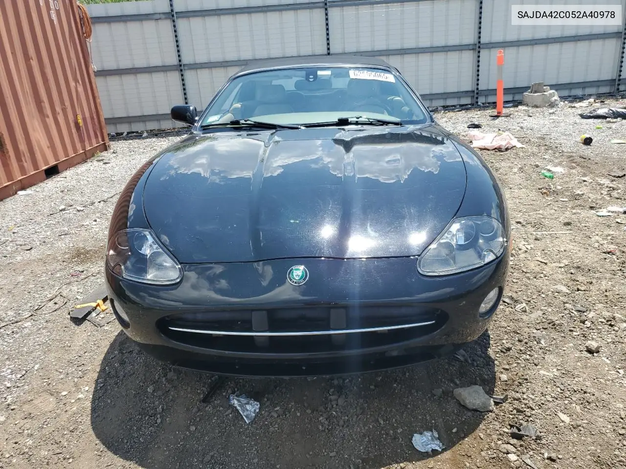 2005 Jaguar Xk8 VIN: SAJDA42C052A40978 Lot: 62595065