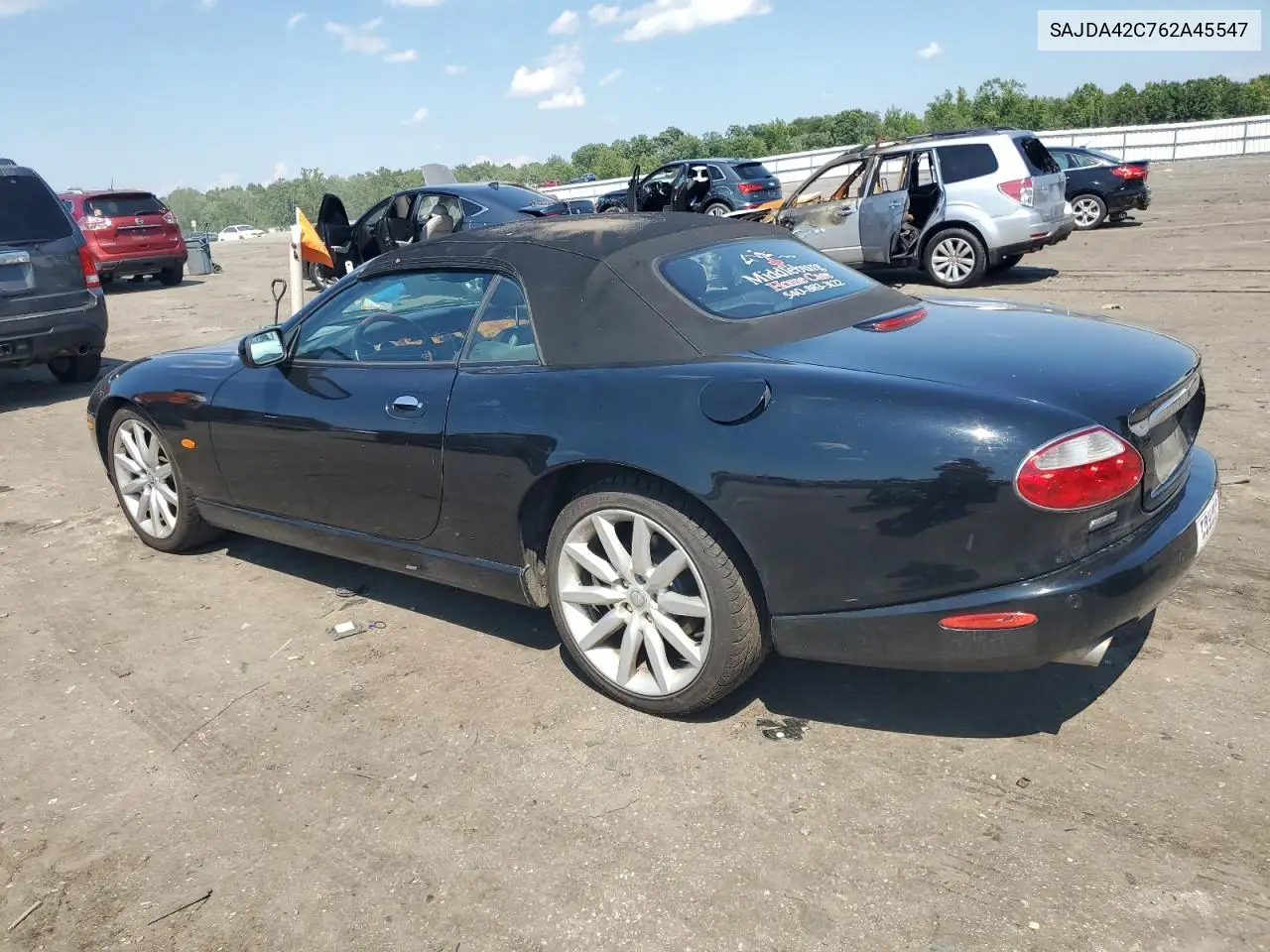 2006 Jaguar Xk8 VIN: SAJDA42C762A45547 Lot: 63670405