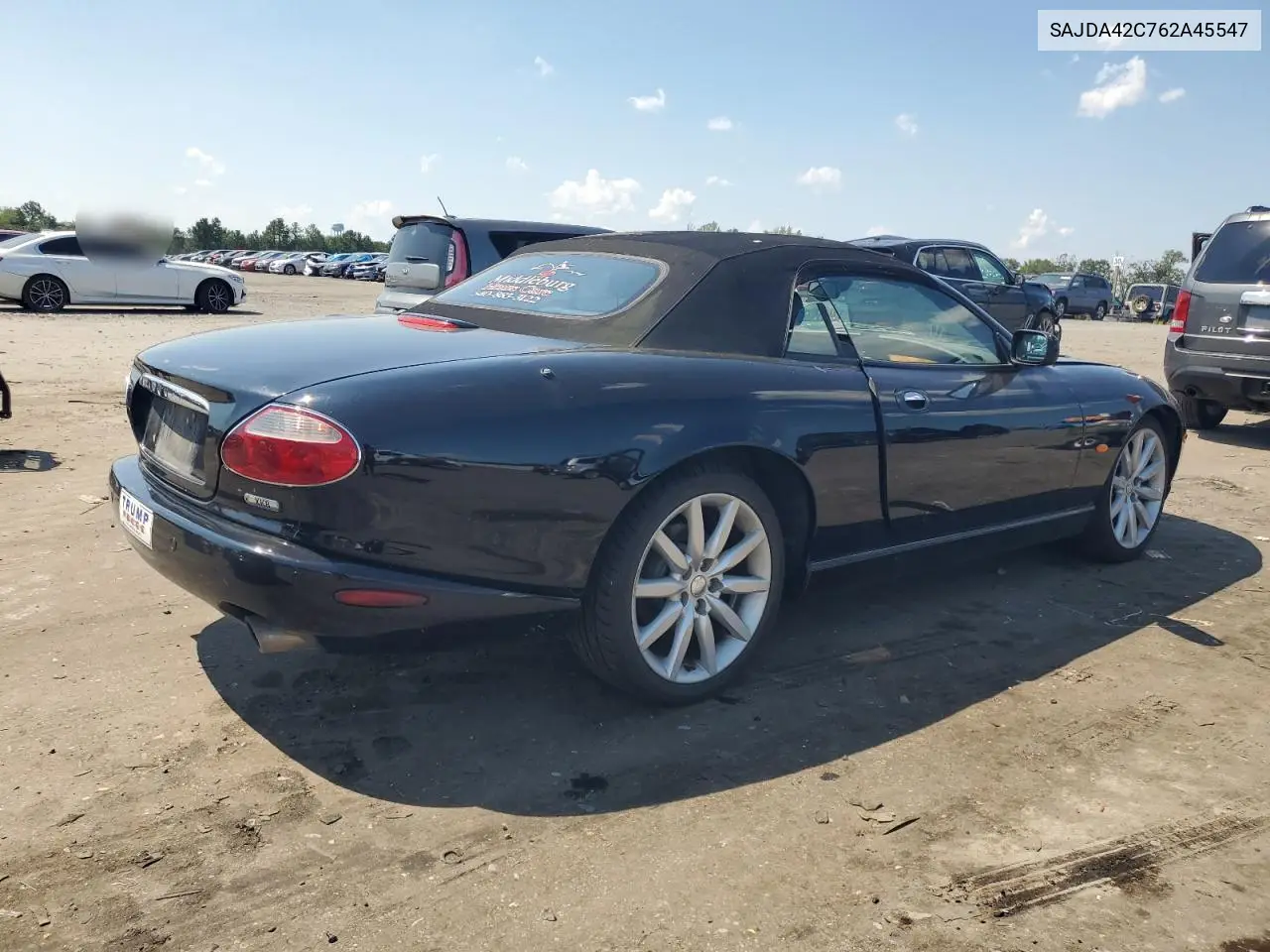 2006 Jaguar Xk8 VIN: SAJDA42C762A45547 Lot: 63670405