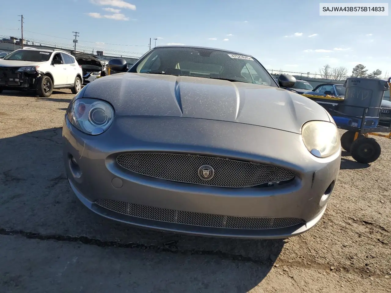 2007 Jaguar Xk VIN: SAJWA43B575B14833 Lot: 47523645