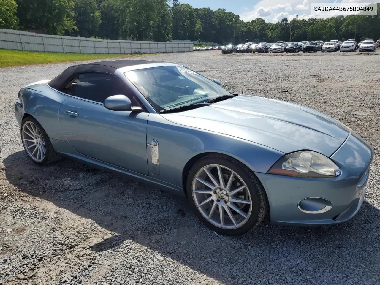 2007 Jaguar Xk VIN: SAJDA44B675B04849 Lot: 56834295