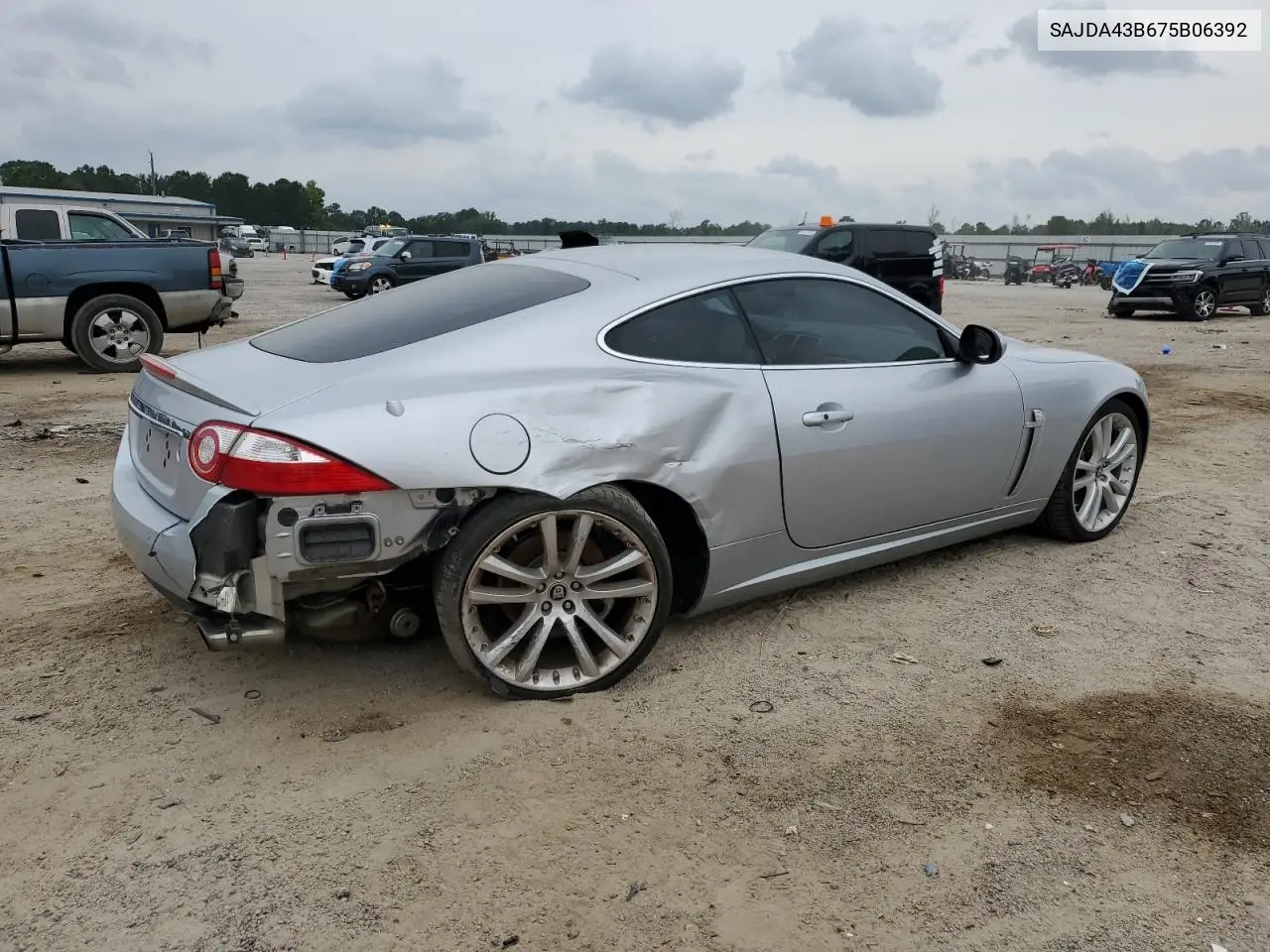 2007 Jaguar Xk VIN: SAJDA43B675B06392 Lot: 59197515