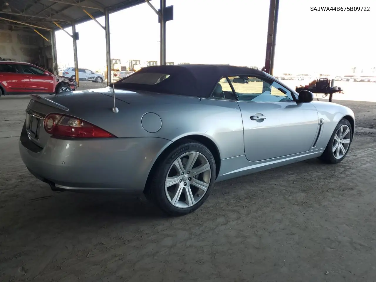 2007 Jaguar Xk VIN: SAJWA44B675B09722 Lot: 60103995