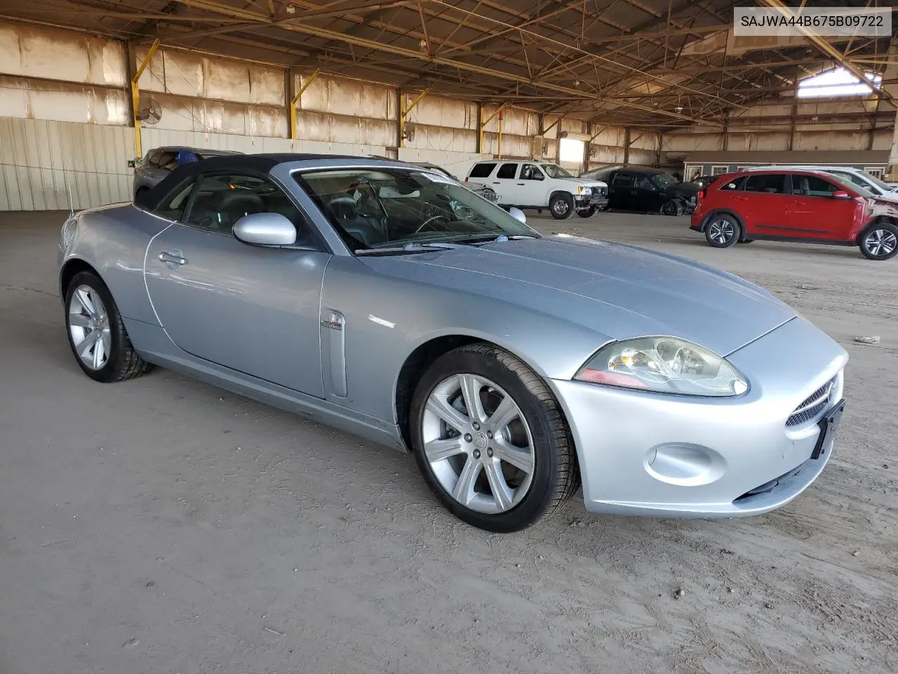2007 Jaguar Xk VIN: SAJWA44B675B09722 Lot: 60103995