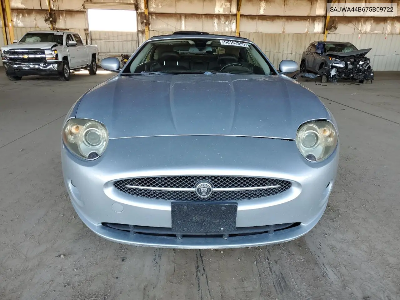 2007 Jaguar Xk VIN: SAJWA44B675B09722 Lot: 60103995