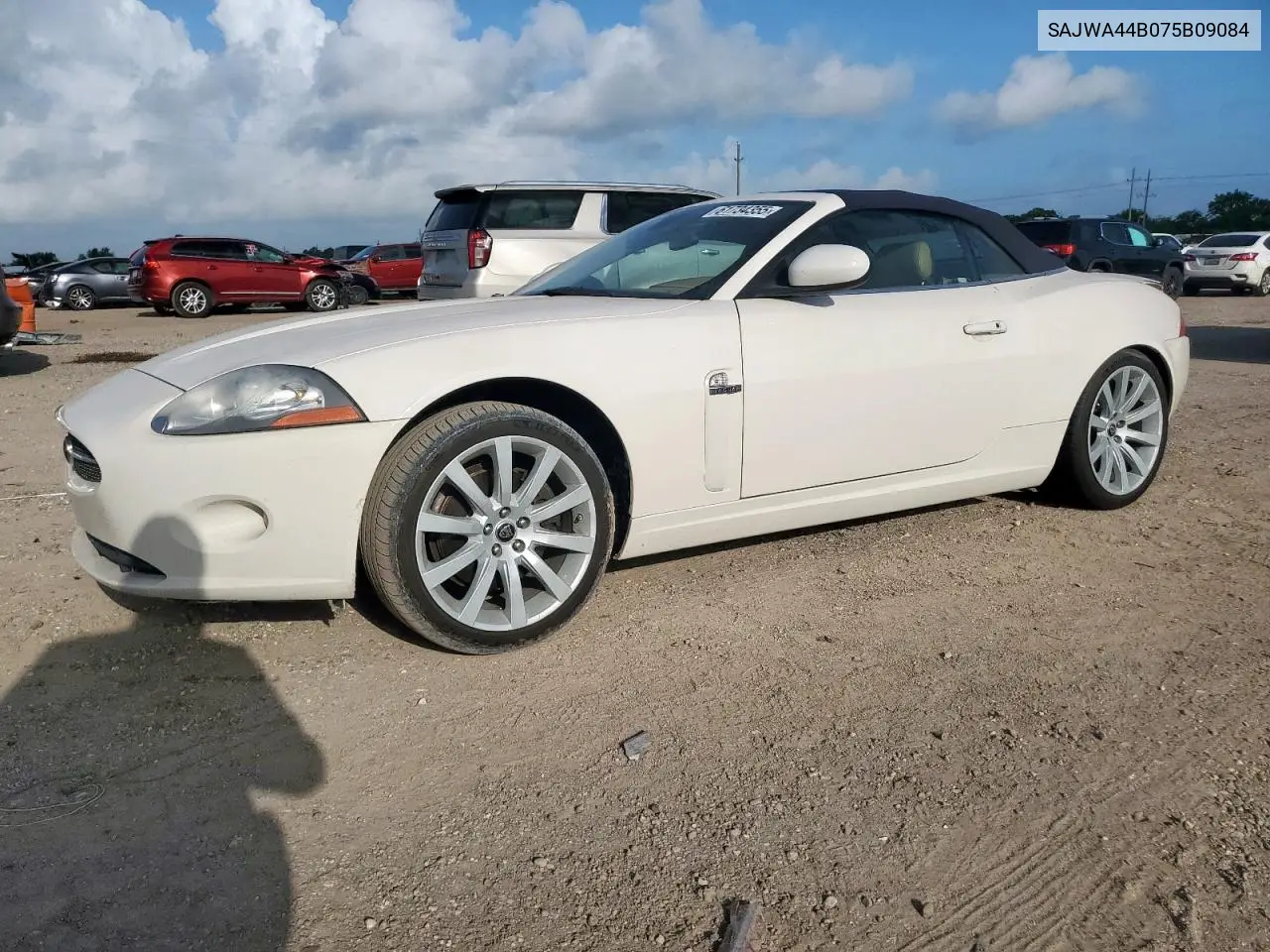 2007 Jaguar Xk VIN: SAJWA44B075B09084 Lot: 61734355