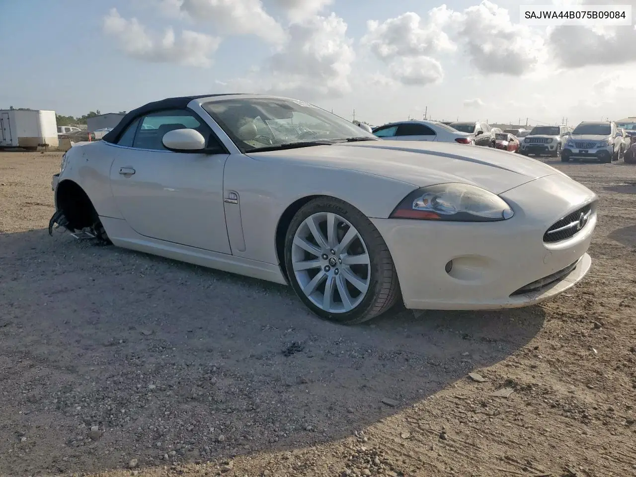 2007 Jaguar Xk VIN: SAJWA44B075B09084 Lot: 61734355