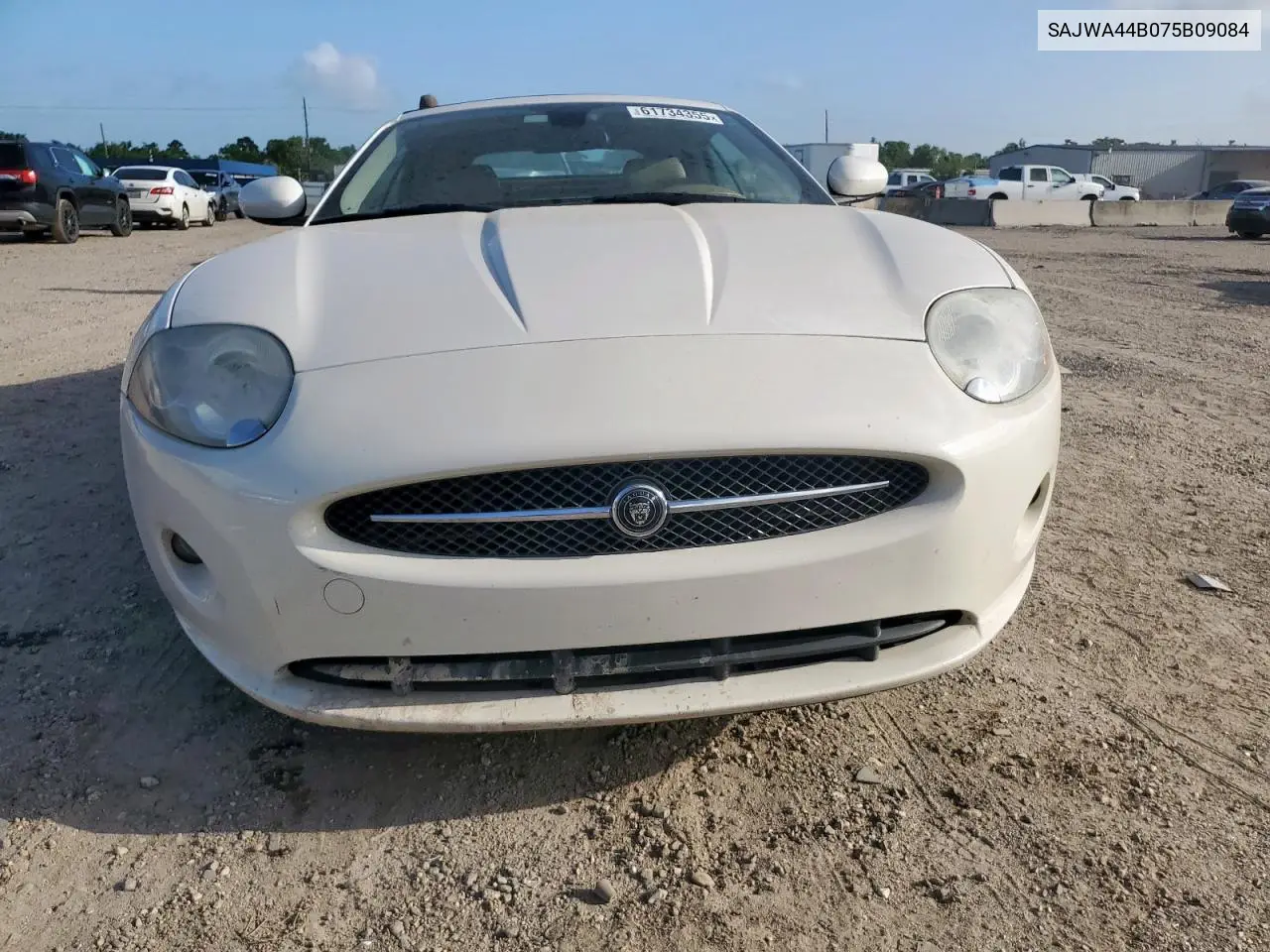 2007 Jaguar Xk VIN: SAJWA44B075B09084 Lot: 61734355