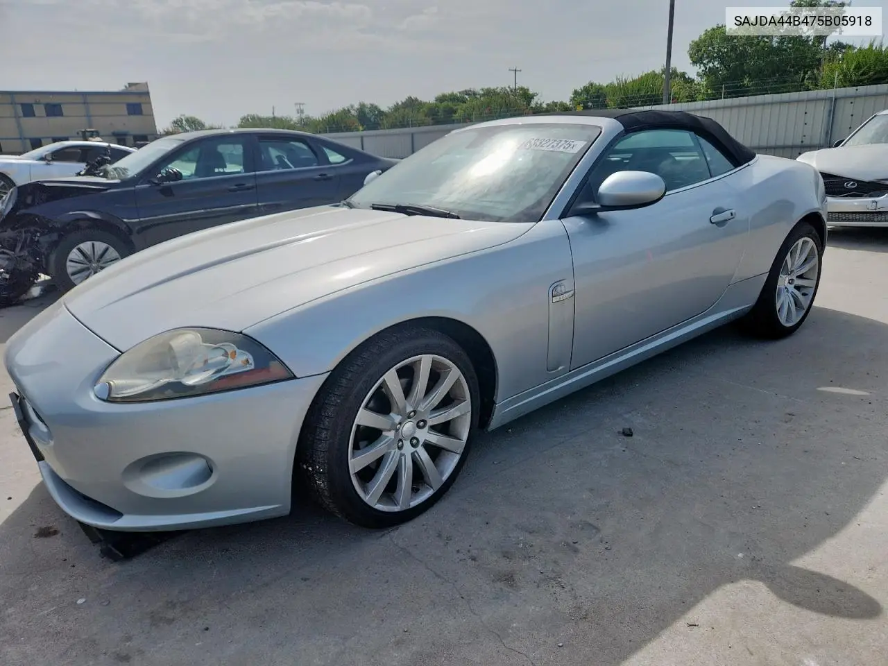 2007 Jaguar Xk VIN: SAJDA44B475B05918 Lot: 63327375