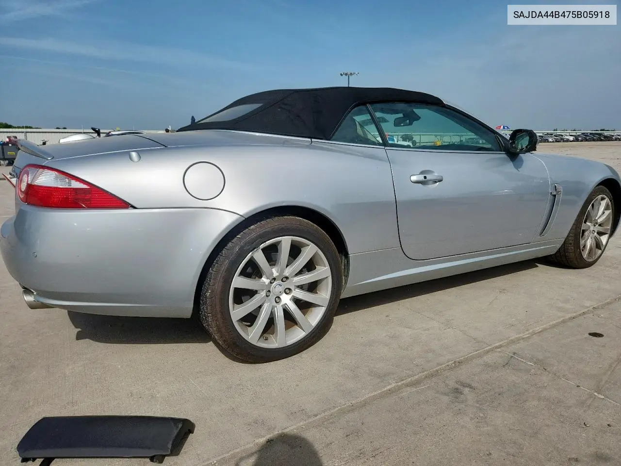 2007 Jaguar Xk VIN: SAJDA44B475B05918 Lot: 63327375