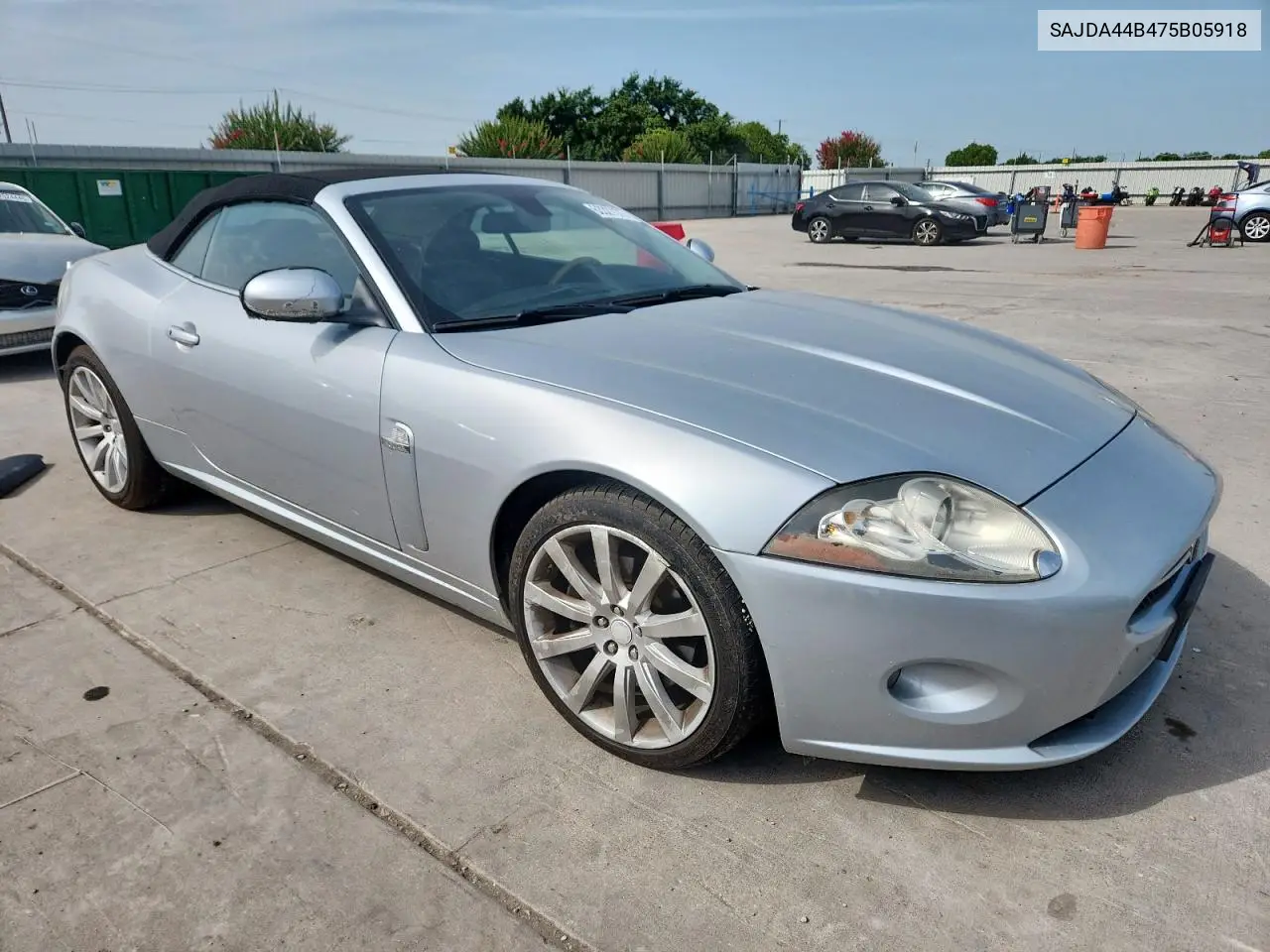 2007 Jaguar Xk VIN: SAJDA44B475B05918 Lot: 63327375