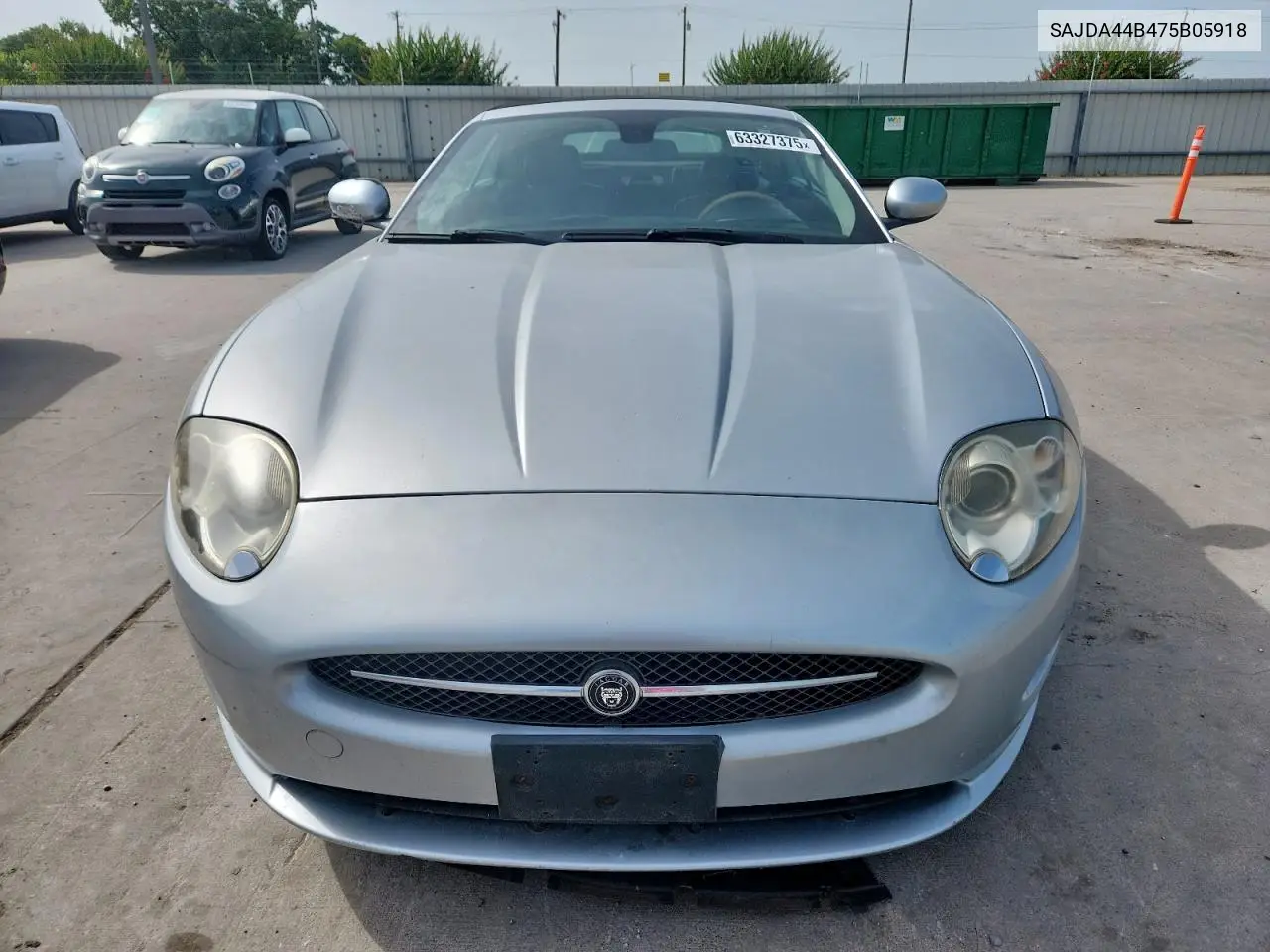 2007 Jaguar Xk VIN: SAJDA44B475B05918 Lot: 63327375