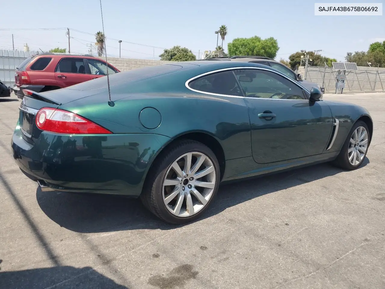 2007 Jaguar Xk VIN: SAJFA43B675B06692 Lot: 64508035