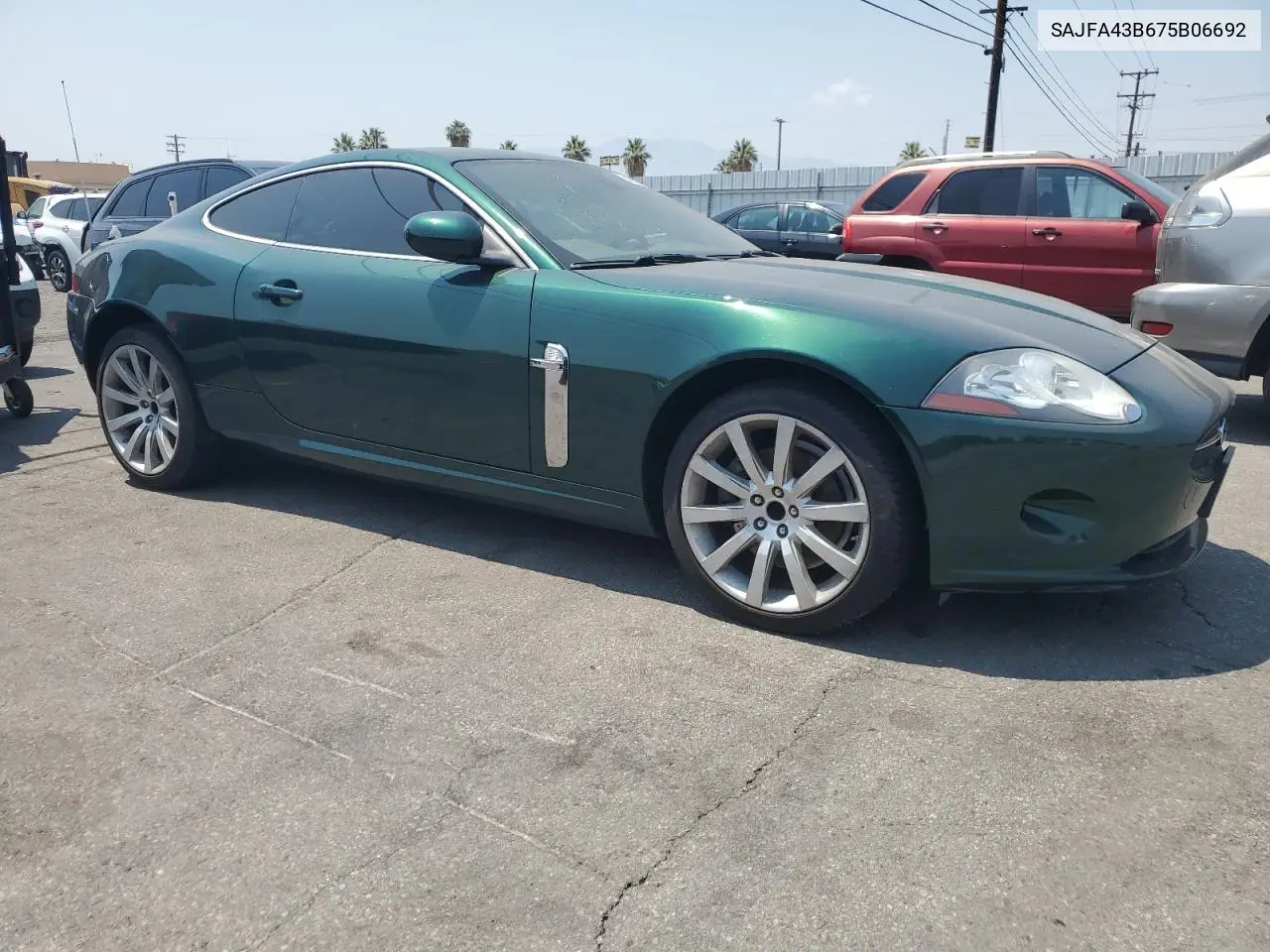 2007 Jaguar Xk VIN: SAJFA43B675B06692 Lot: 64508035