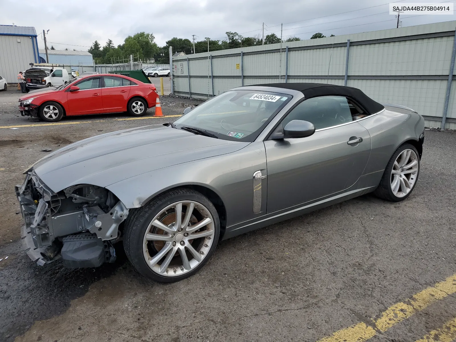 2007 Jaguar Xk VIN: SAJDA44B275B04914 Lot: 64524034