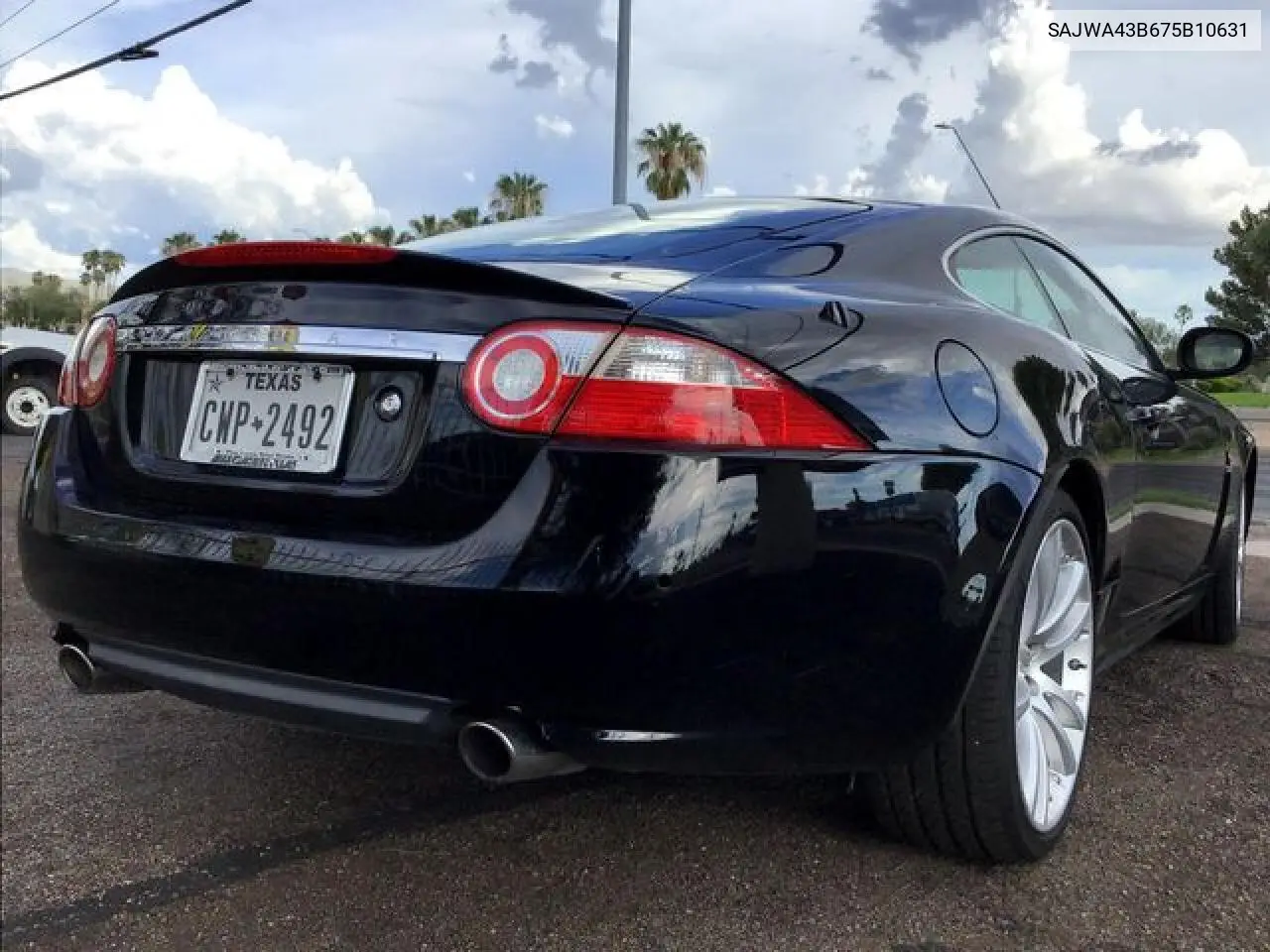 2007 Jaguar Xk VIN: SAJWA43B675B10631 Lot: 65706742