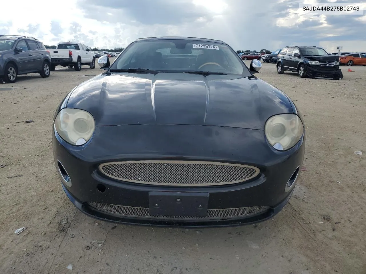 2007 Jaguar Xk VIN: SAJDA44B275B02743 Lot: 71229724