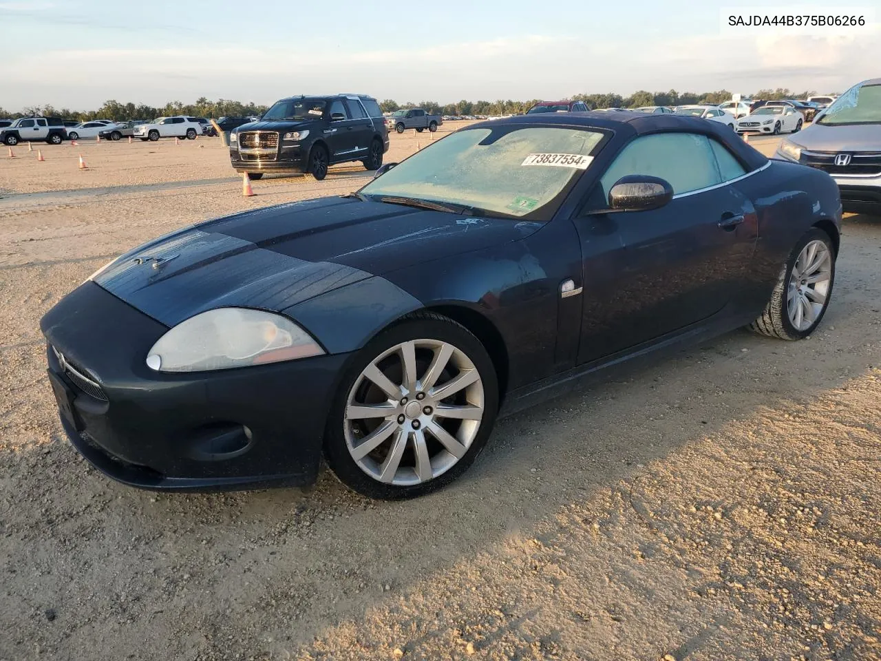 2007 Jaguar Xk VIN: SAJDA44B375B06266 Lot: 73837554