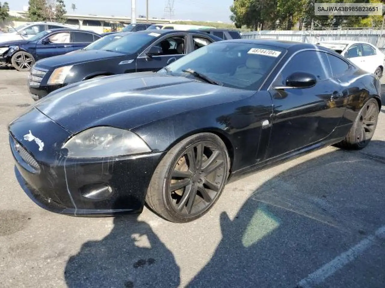 2008 Jaguar Xk VIN: SAJWA43B985B23651 Lot: 54621835