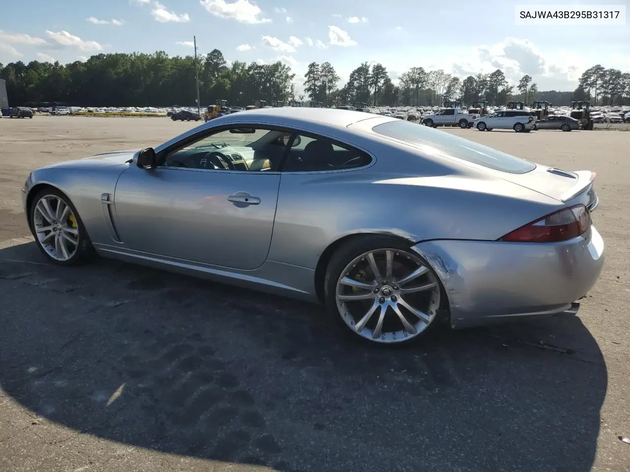2009 Jaguar Xk VIN: SAJWA43B295B31317 Lot: 62544555