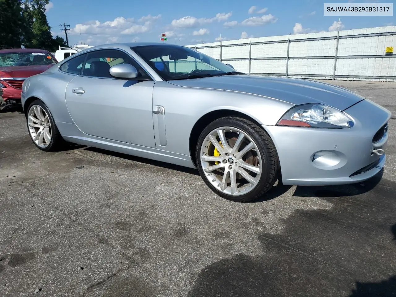 2009 Jaguar Xk VIN: SAJWA43B295B31317 Lot: 62544555