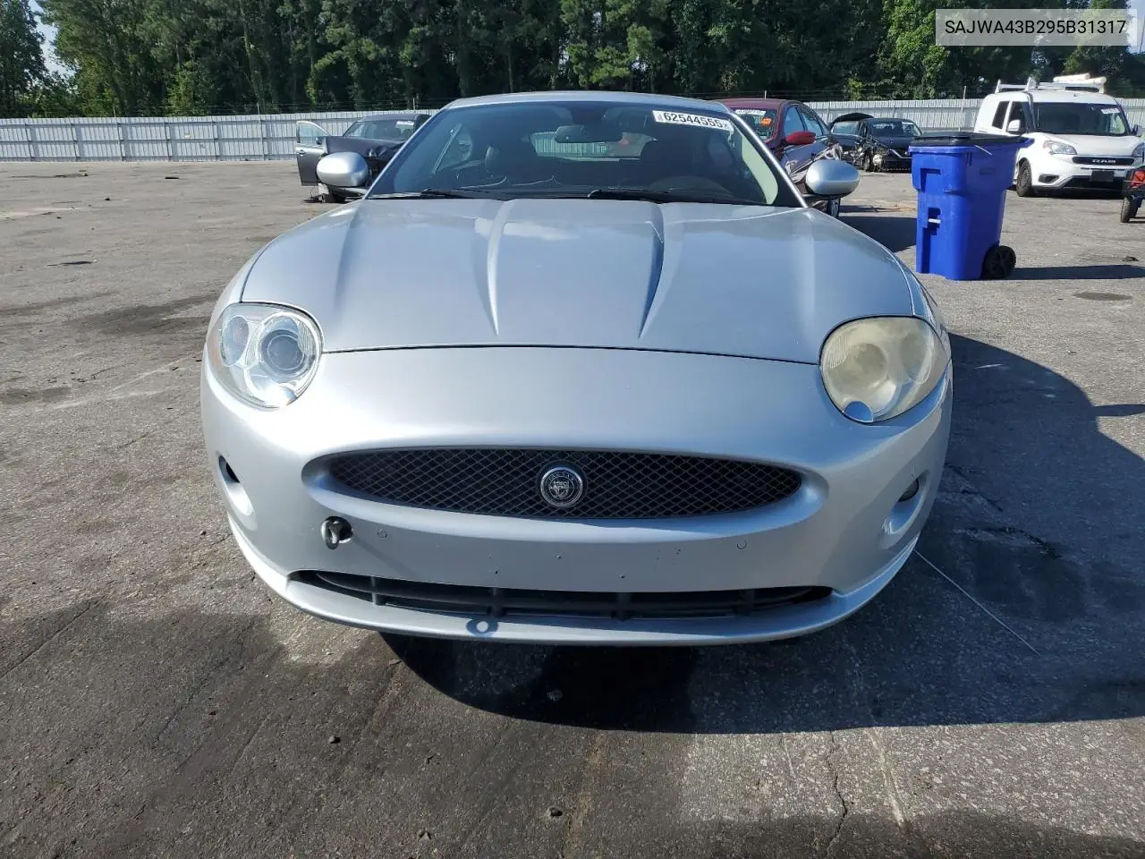 2009 Jaguar Xk VIN: SAJWA43B295B31317 Lot: 62544555