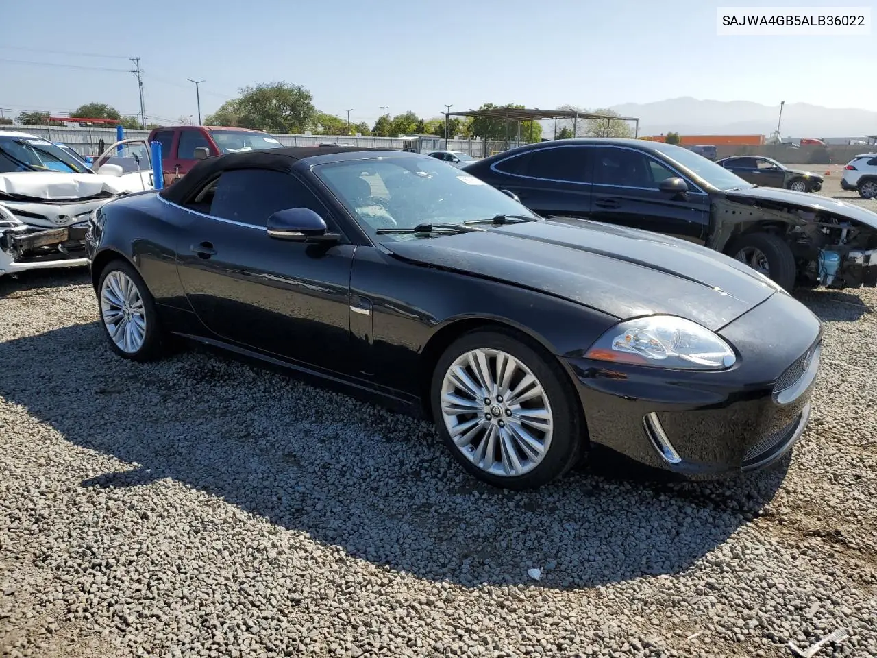 2010 Jaguar Xk Portfolio VIN: SAJWA4GB5ALB36022 Lot: 56038565