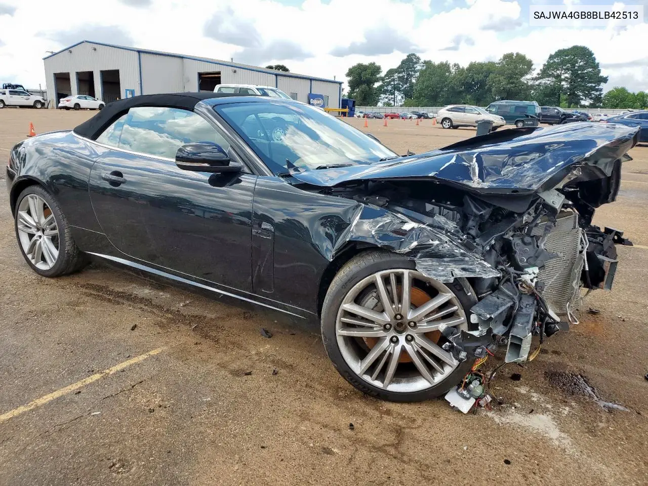2011 Jaguar Xk VIN: SAJWA4GB8BLB42513 Lot: 57602205
