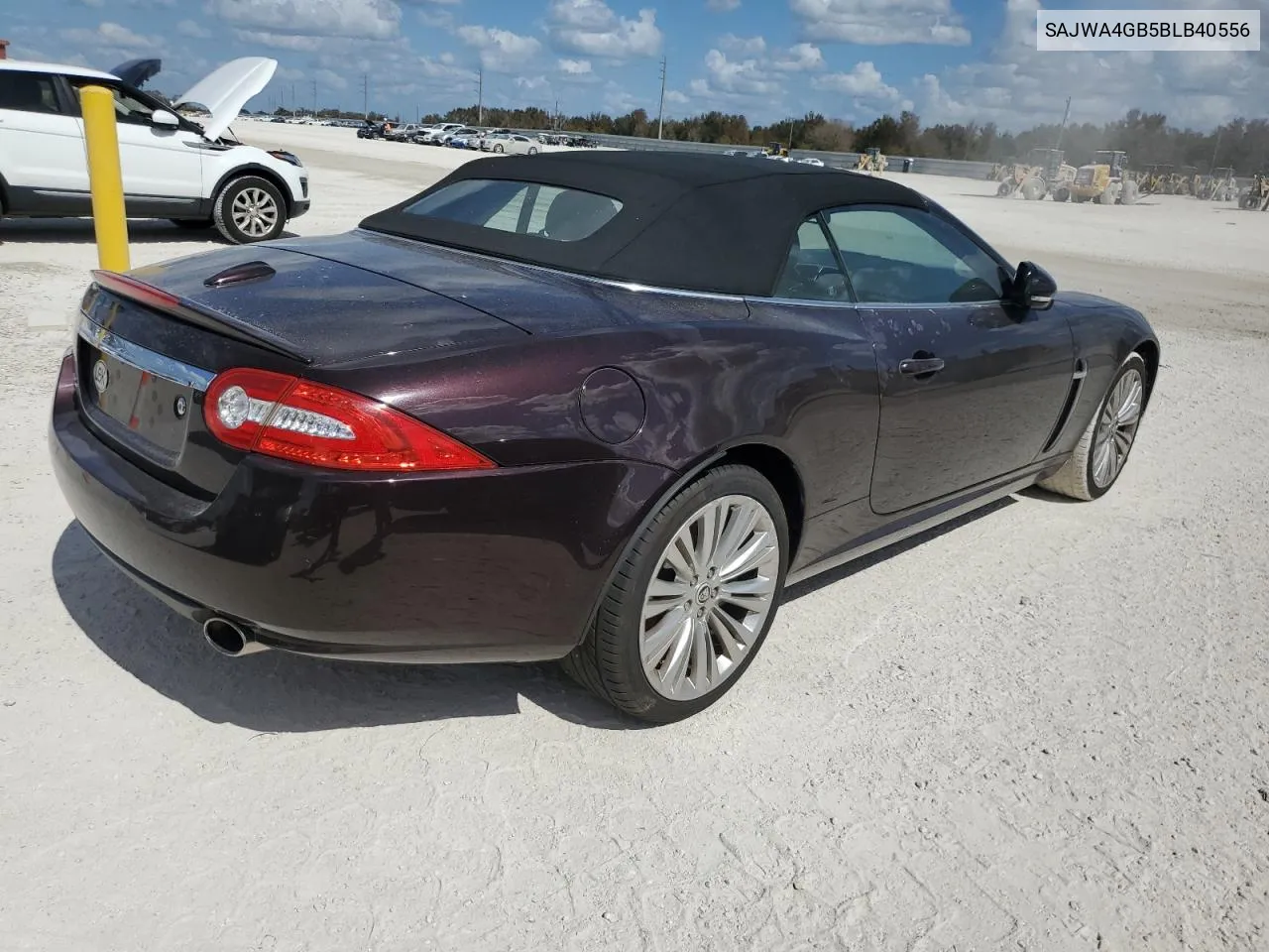 2011 Jaguar Xk VIN: SAJWA4GB5BLB40556 Lot: 77452854