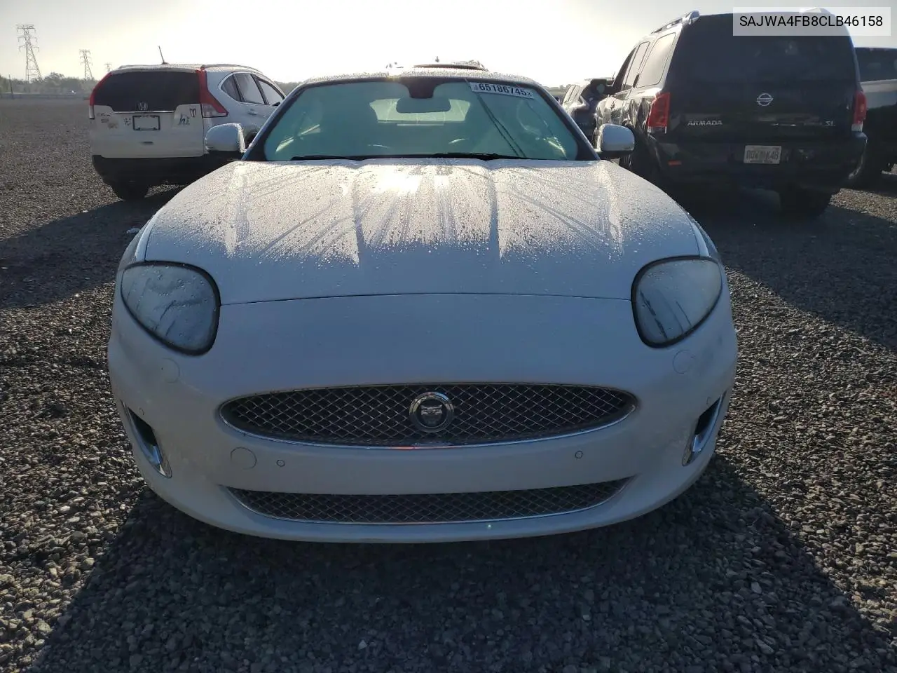 2012 Jaguar Xk VIN: SAJWA4FB8CLB46158 Lot: 65186745